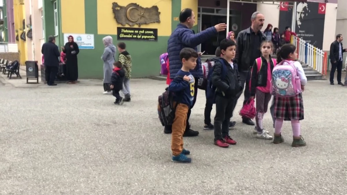 Deprem Paniği Kamerada