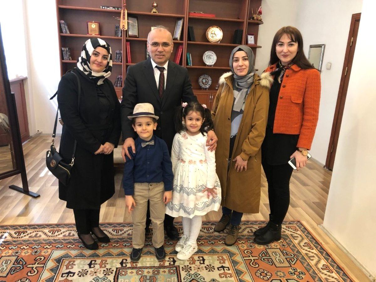 Erzurum Öğretmenevi Müdürü Abdullah Nehir\'e Minklerden Teşekkür