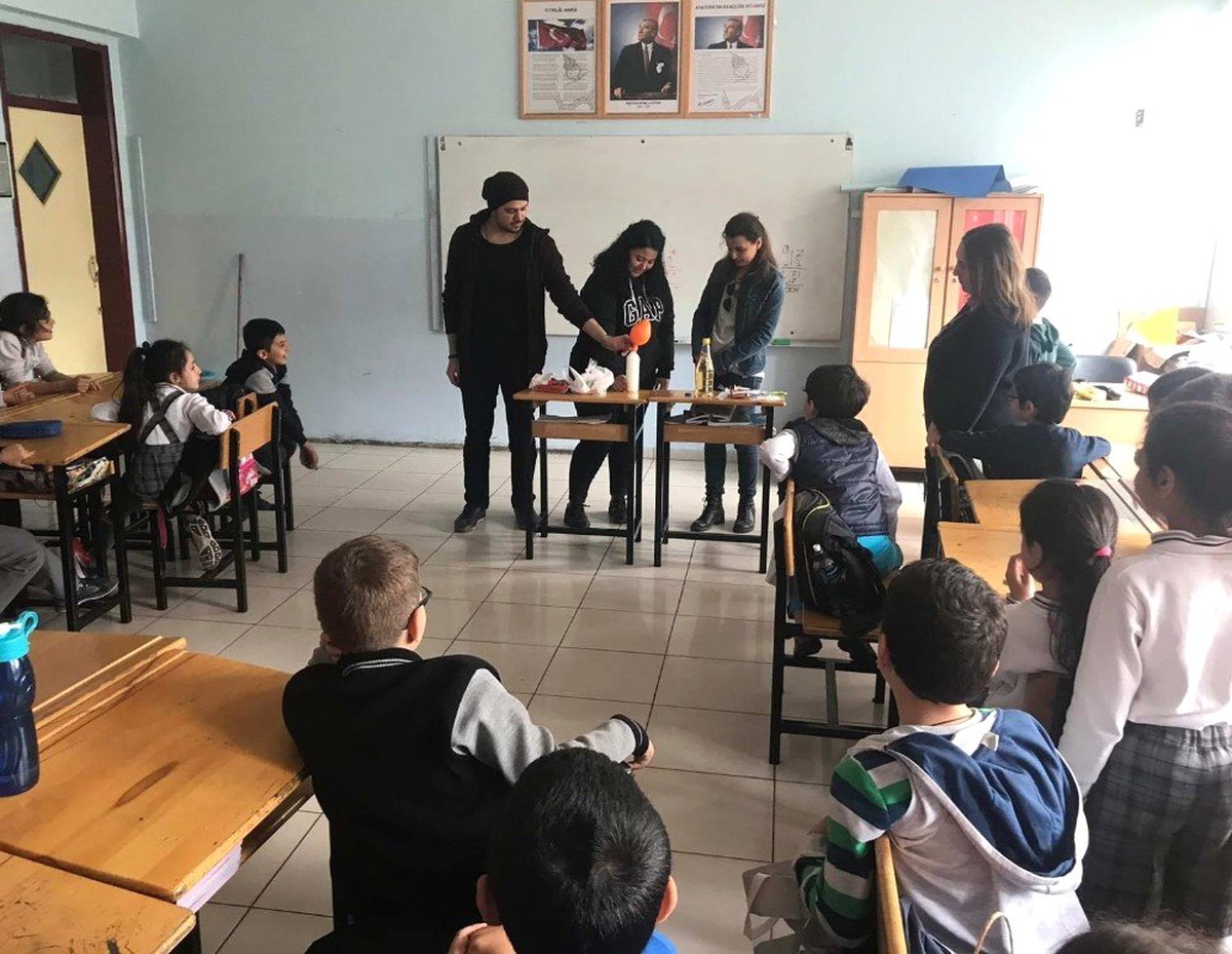 Tbmyo Öğrencilerinden "Deneyerek Öğreniyorum" Proje Etkinliği