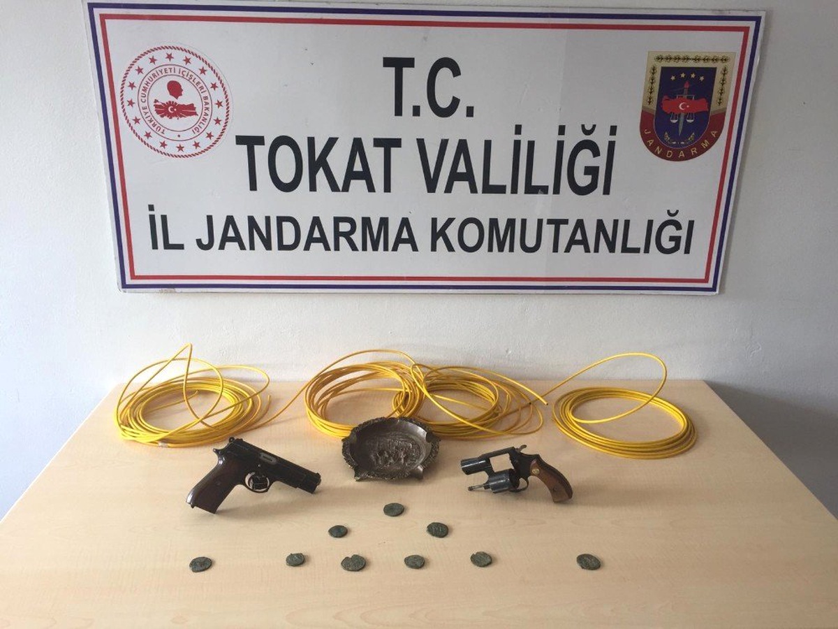 Tokat\'ta Tarihi Eser Operasyonu: 11 Gözaltı
