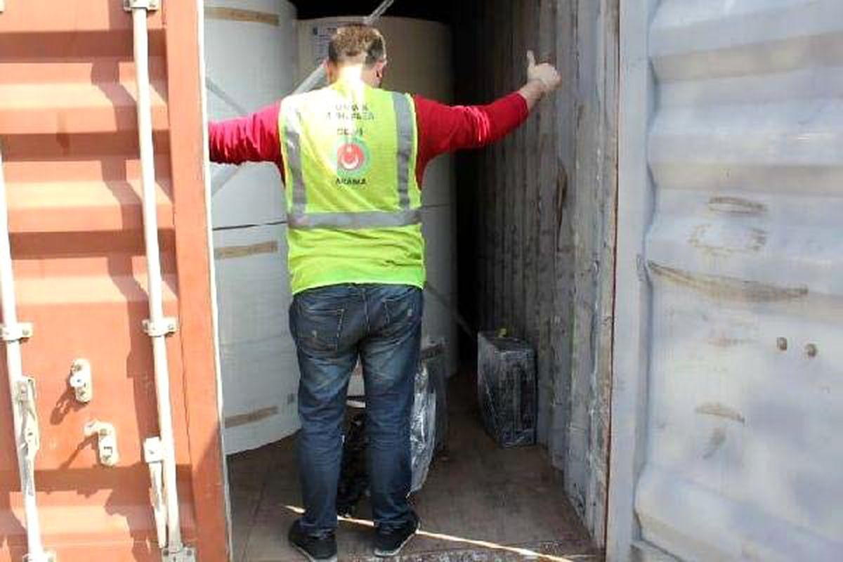 Brezilya\'dan Gelen Gemide 55 Kilo Kokain Ele Geçirildi