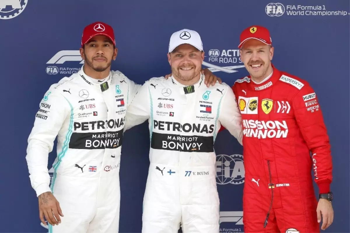 Çin Grand Prix\'inde Pole Pozisyonu Bottas\'ın