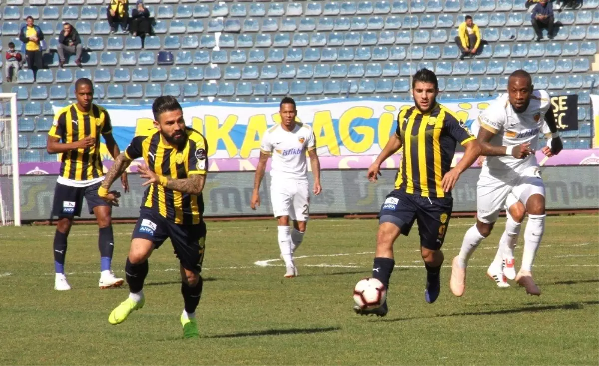 Kayserispor ile Ankaragücü 34. Randevuda