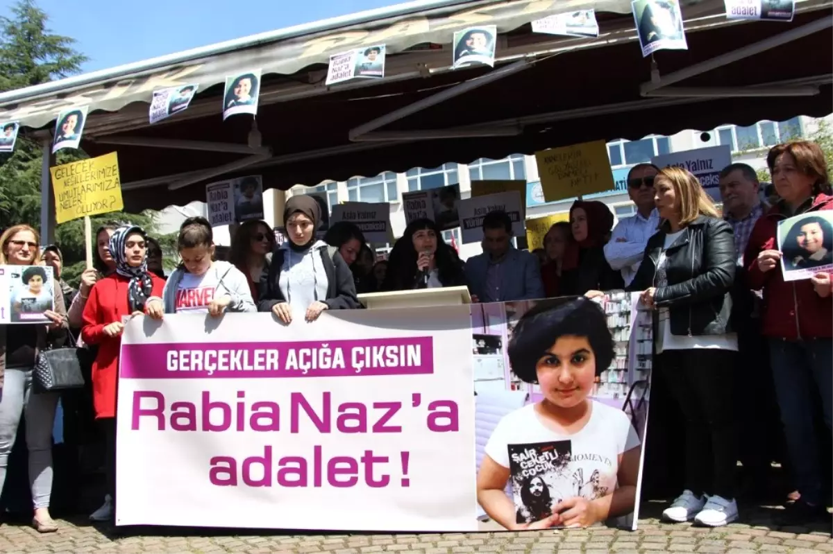 Rabia Naz\'a Adalet\' İçin Toplandılar