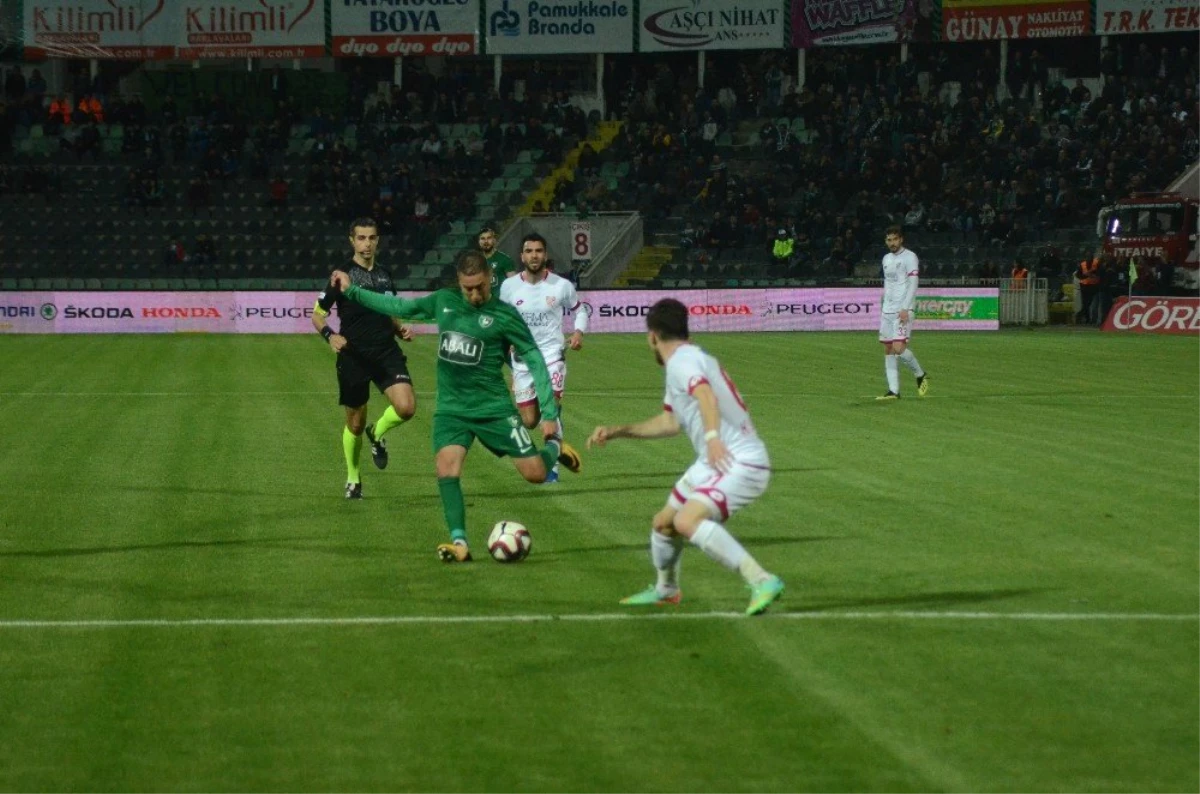 Spor Toto 1 Lig: Abalı Denizlispor: 0 - Boluspor: 0