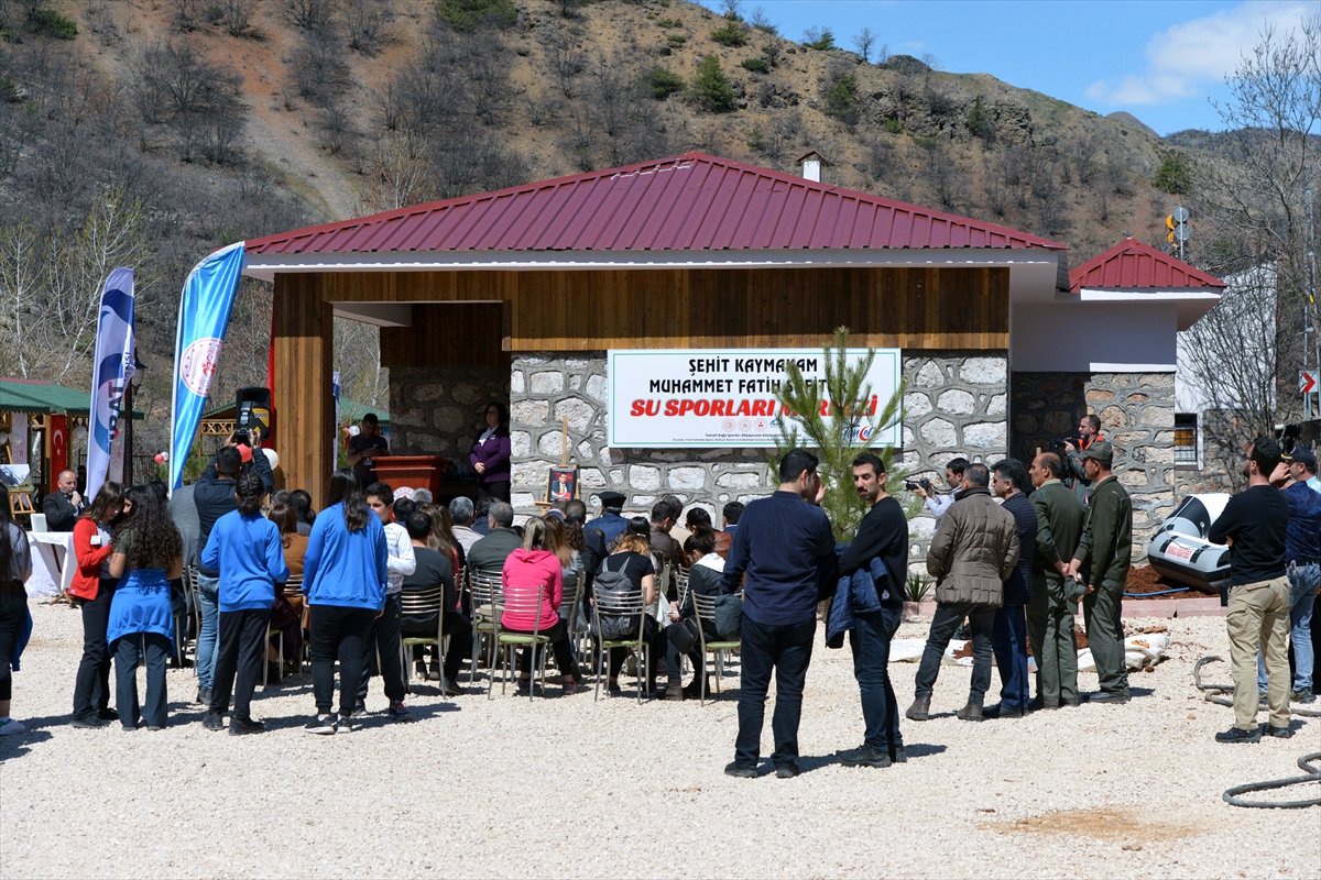 Tunceli\'de Şehit Kaymakam Adına Su Sporları Merkezi