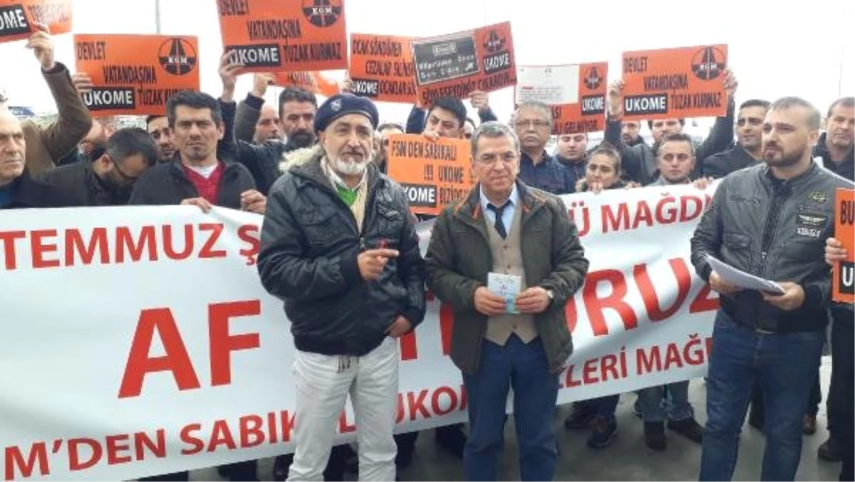 15 Temmuz Şehitler Köprüsünden \'İhlalli Geçiş\' Cezalarını Yenikapı\'da Protesto Ettiler