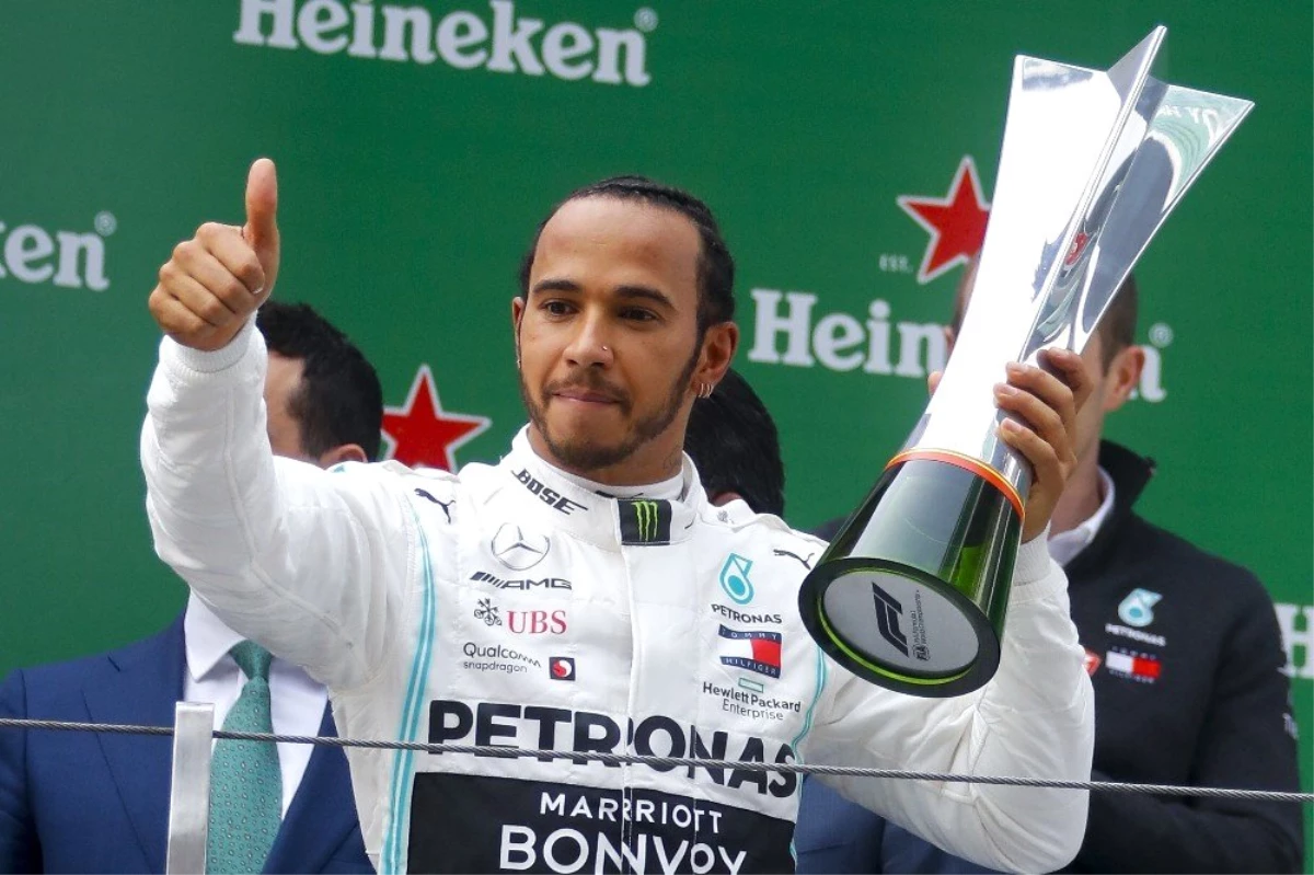 Çin\'de Zafer Lewis Hamilton\'ın