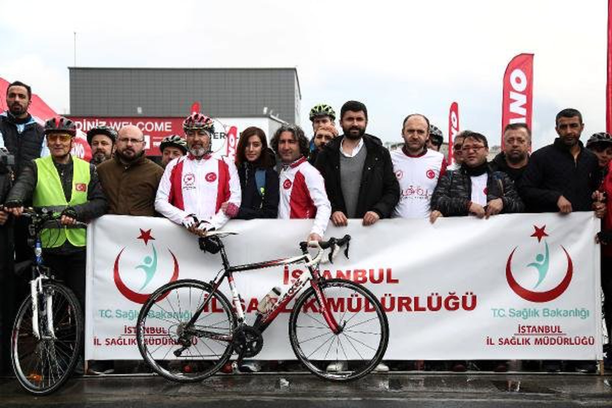 Kalp Sağlığına Dikkat Çekmek İçin Pedal Çevirdiler