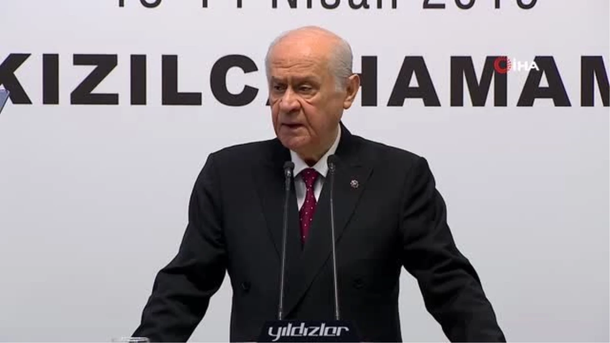 MHP Genel Başkanı Bahçeli: "Bizim Fitne Koliklerle Meşgul Olacak Vaktimiz Yoktur.