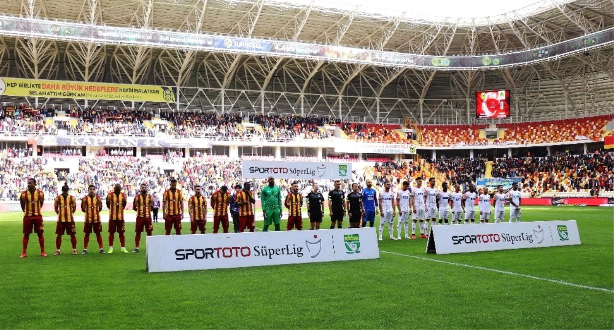 Spor Toto Süper Lig: E. Yeni Malatyaspor: 1 - Aytemiz Alanyaspor: 1 (İlk Yarı)