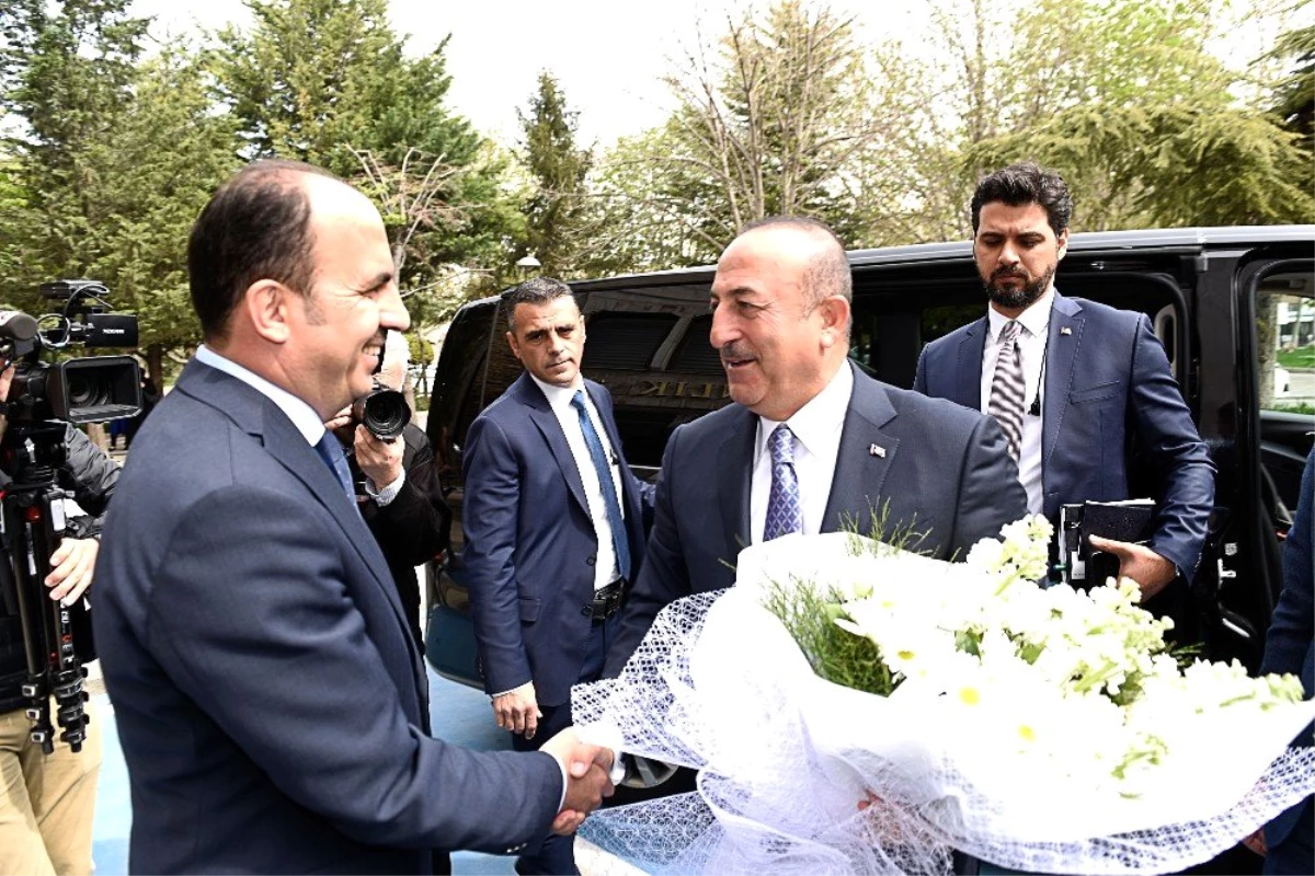 Dışişleri Bakanı Çavuşoğlu\'ndan Büyükşehire Ziyaret
