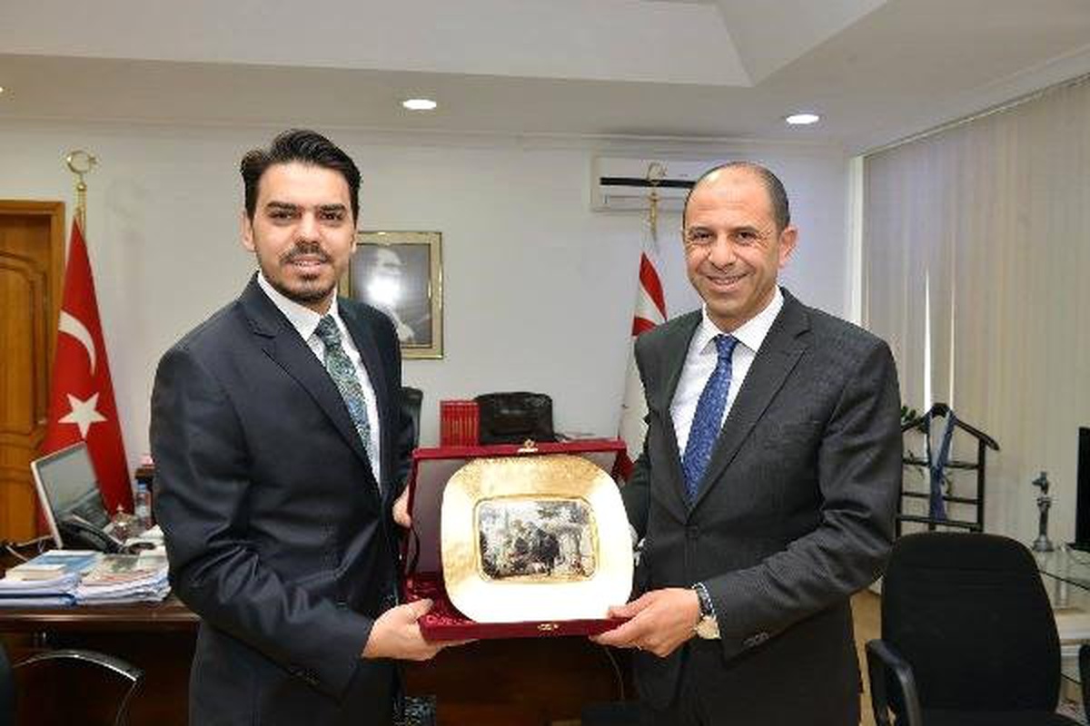 Eren, KKTC Dışişleri Bakanı Özersay\'ı Ziyaret Etti