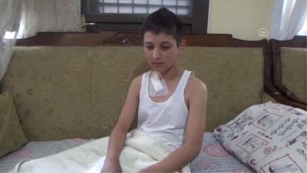 Hatay\'da Omzuna "Yorgun Mermi" İsabet Eden Çocuk Yaralandı