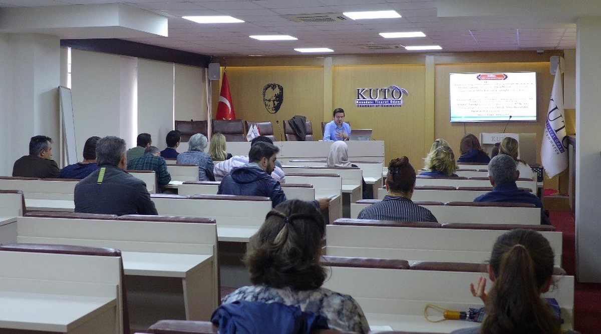 Kuşadası Ticaret Odası\'nda Kosgeb Destekleri Bilgilendirme Toplantısı Yapıldı