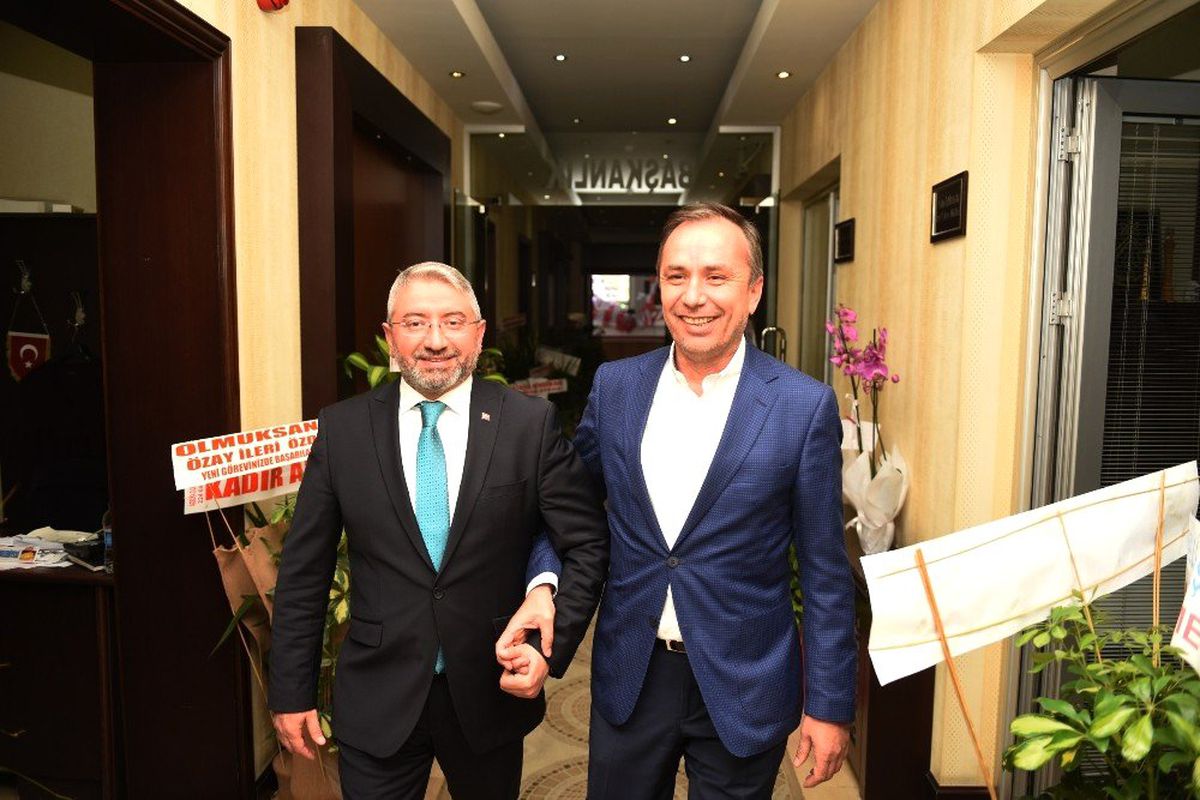 Milletvekili Ceylan\'dan Aşgın\'a Hayırlı Olsun Ziyareti