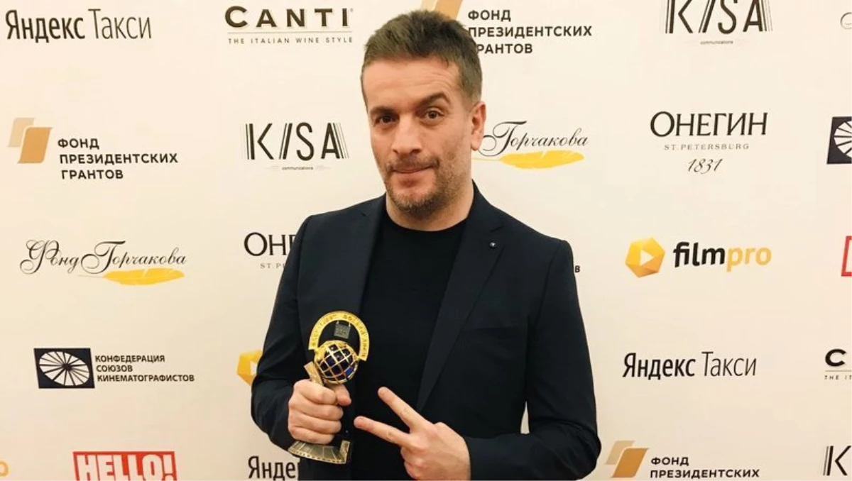 Murat Cemcir Rusya\'da En İyi Yardımcı Erkek Ödülü\'nü Aldı
