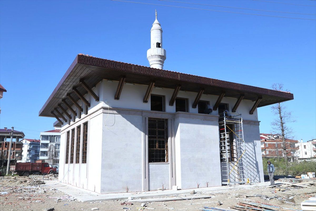 Ordu\'da Cami İnşaatında Sona Doğru