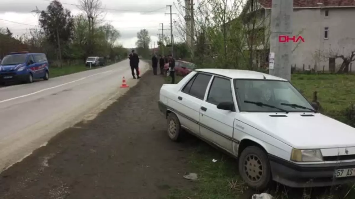 Samsun Otomobil Çobana ve Koyunlarına Çarptı