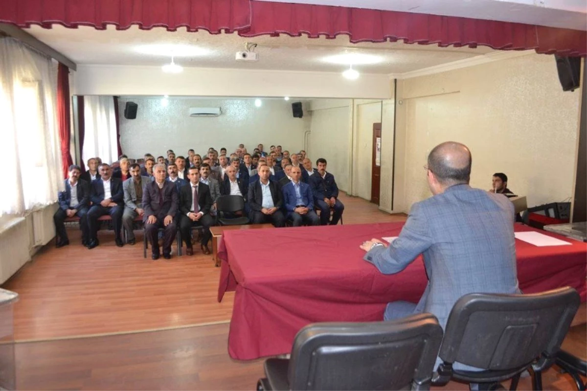 Sason\'da Köylere Hizmet Götürme Birliği Toplantısı Yapıldı