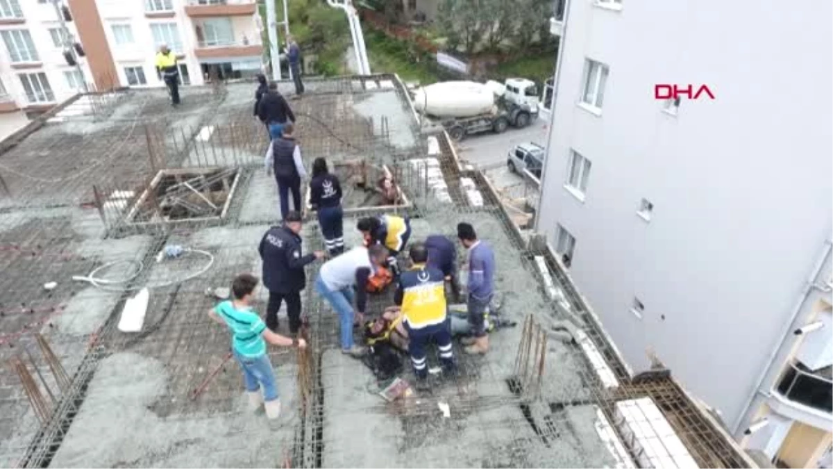 Sinop Elektrik Akımına Kapılan İşçi Yaralandı