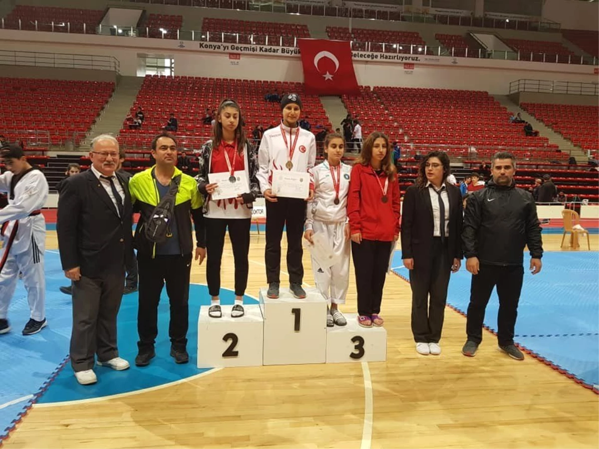 Taekwondo\'da Büşra Öztürk Türkiye İkincisi