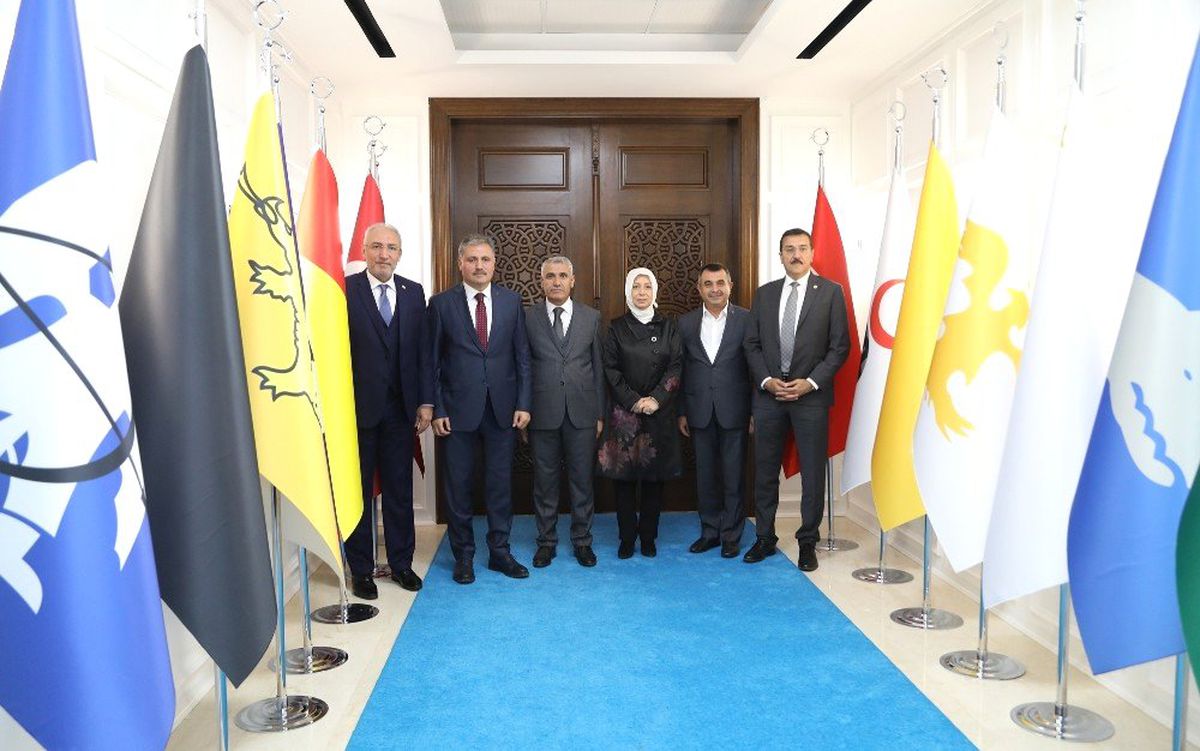 AK Parti Heyetinden Osman Güder\'e Ziyaret