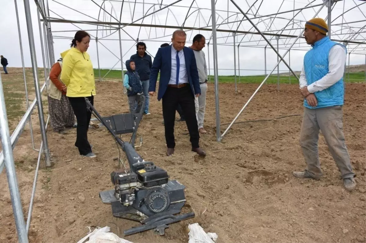 Aksaray\'da Tarım ve Orman Müdürlüğü Ekipleri Seralarda İncelemede Bulundu