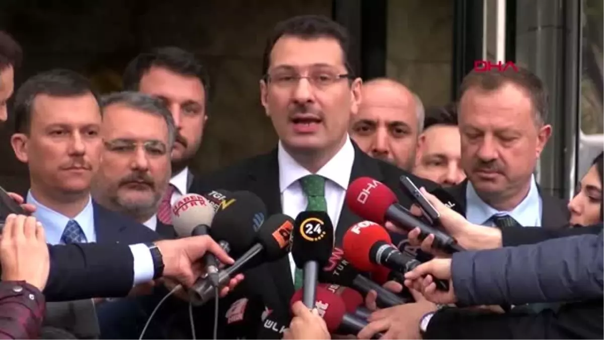 Ankara AK Parti Genel Başkan Yardımcısı Ali İhsan Yavuz, Ysk Önünde Açıklamalarda Bulundu-2