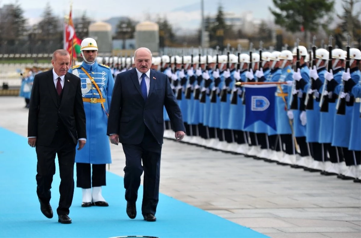 Belarus Cumhurbaşkanı Aleksandr Lukashenko Ankara\'da