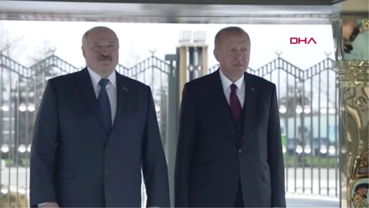Belarus Cumhurbaşkanı Aleksandr Lukashenko Beştepe\'de-2