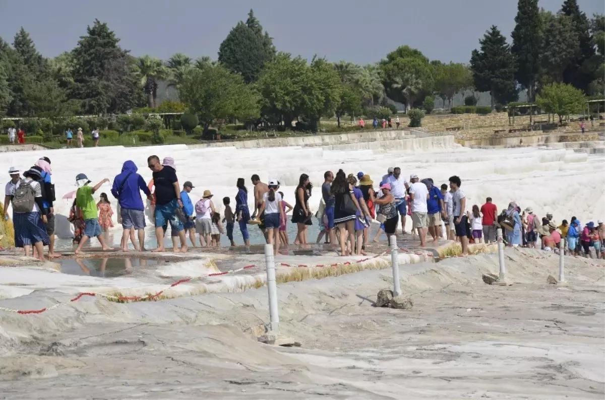 Beyaz Cennet Pamukkale\'nin Gece Işıklandırılması Talebi