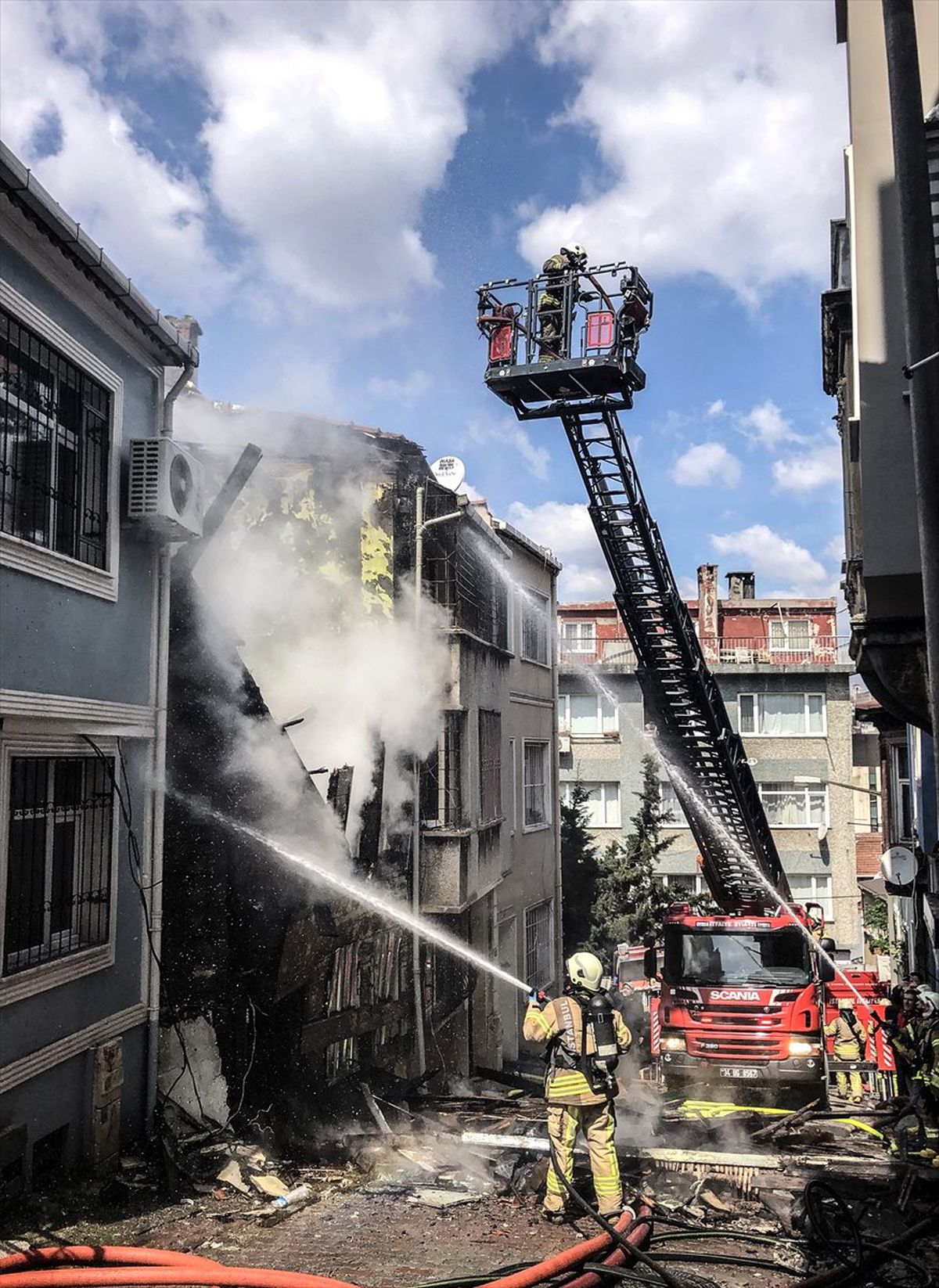 Beyoğlu\'nda Yangın