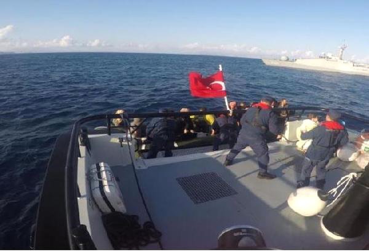 Bodrum Açıklarında 41 Kaçak Göçmen Yakalandı