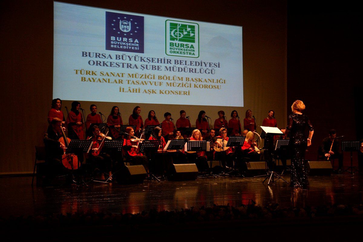 Bursa\'da "İlahi Aşk" Konseri