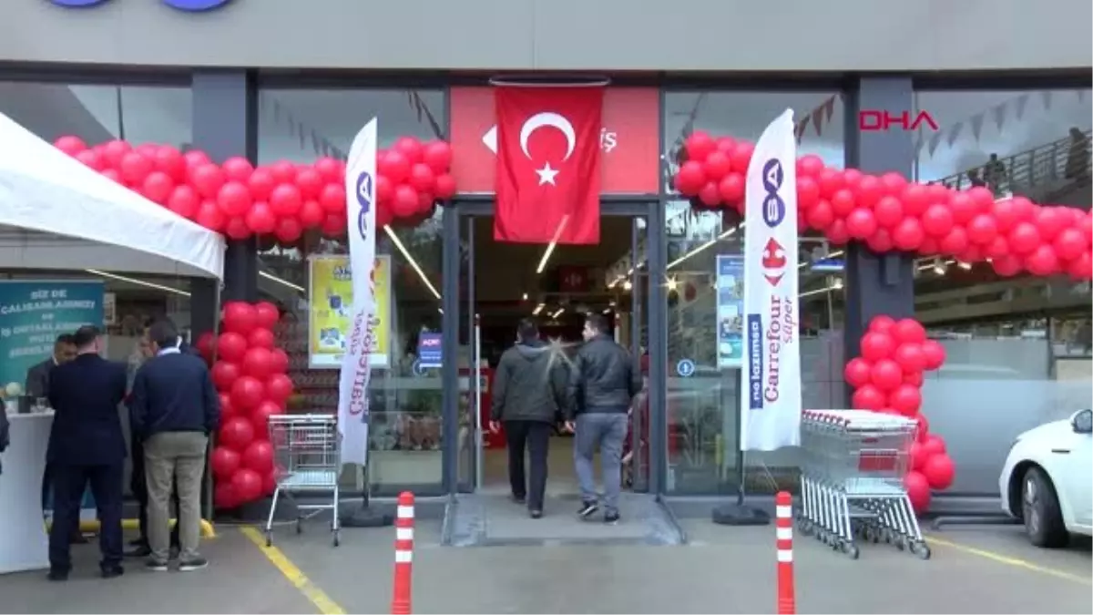 Carrefoursa, Kocaeli\'de Yeni Marketini Açtı