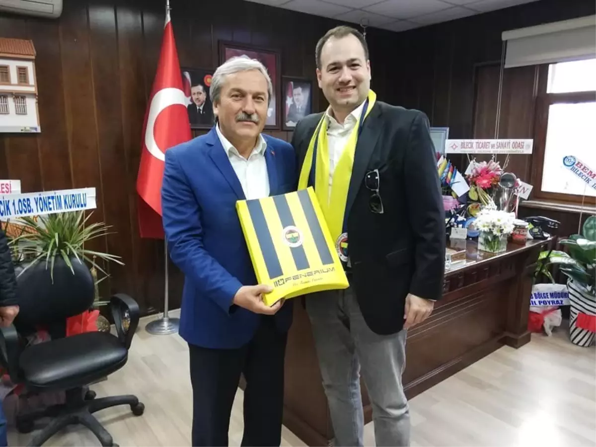 Fenerbahçe Yönetiminden Başkan Şahin\'e Ziyaret