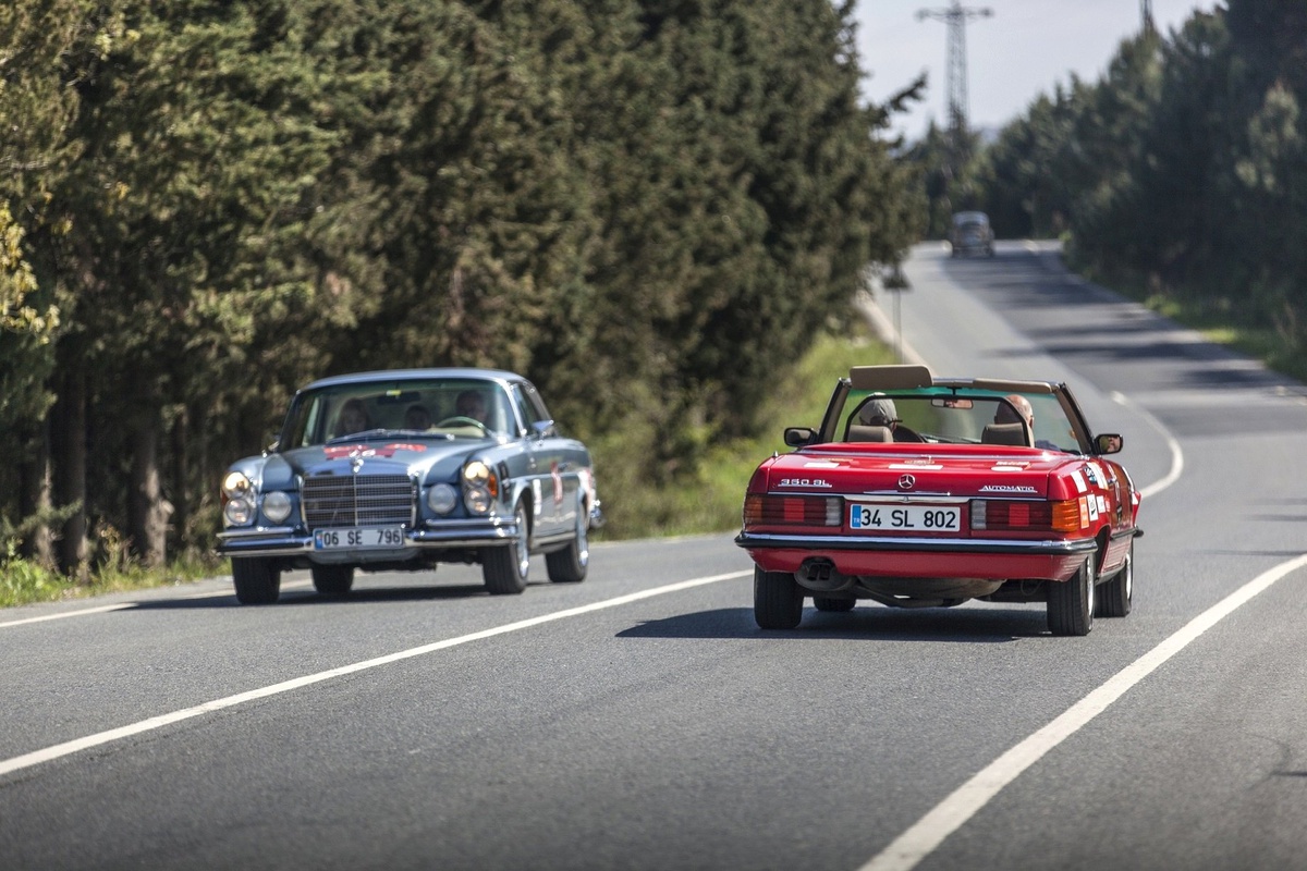 Klasik Otomobil Tutkunları, 300 Km\'lik Parkura Hazır