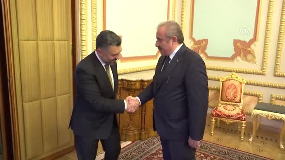 TBMM Başkanı Şentop, RTÜK Başkanı Şahin ve Beraberindeki Heyeti Kabul Etti