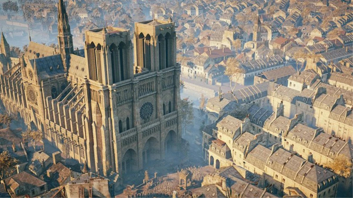 Yangına Kurban Giden Notre Dame\'ın Restorasyonu İçin Assassin\'s Creed: Unity\'den Yardım Alınacak