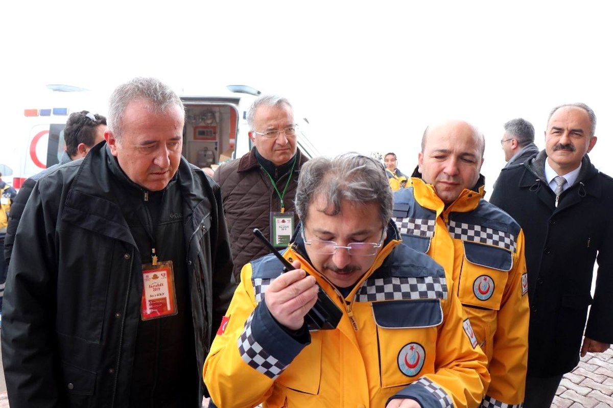 112 Personelleri Kayse Ralli 2019\'da Yarıştı