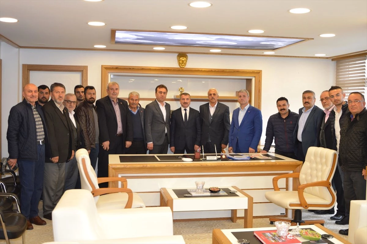 AK Parti Teşkilatından Başkan Özdemir\'e Ziyaret