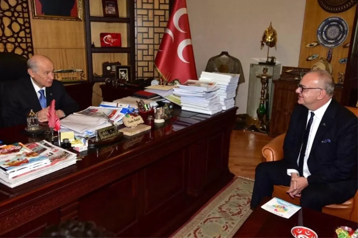 Başkan Ergün, MHP Genel Başkanı Bahçeli ile Buluştu