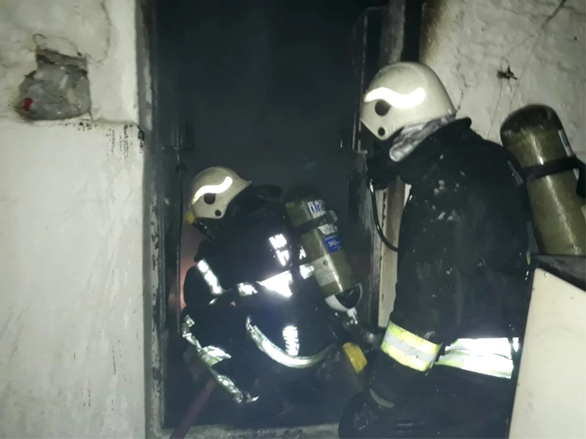 Bodrum\'da Taş Evde Çıkan Yangın Korkuttu