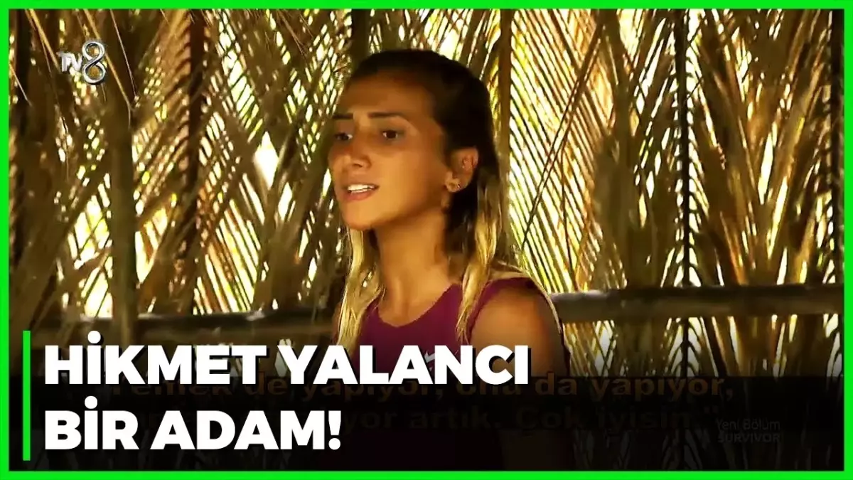 Büşra ve Hikmet Arasında Büyük Tartışma "Büşra Çıldırdı" - Survivor 49. Bölüm Ada Hayatı