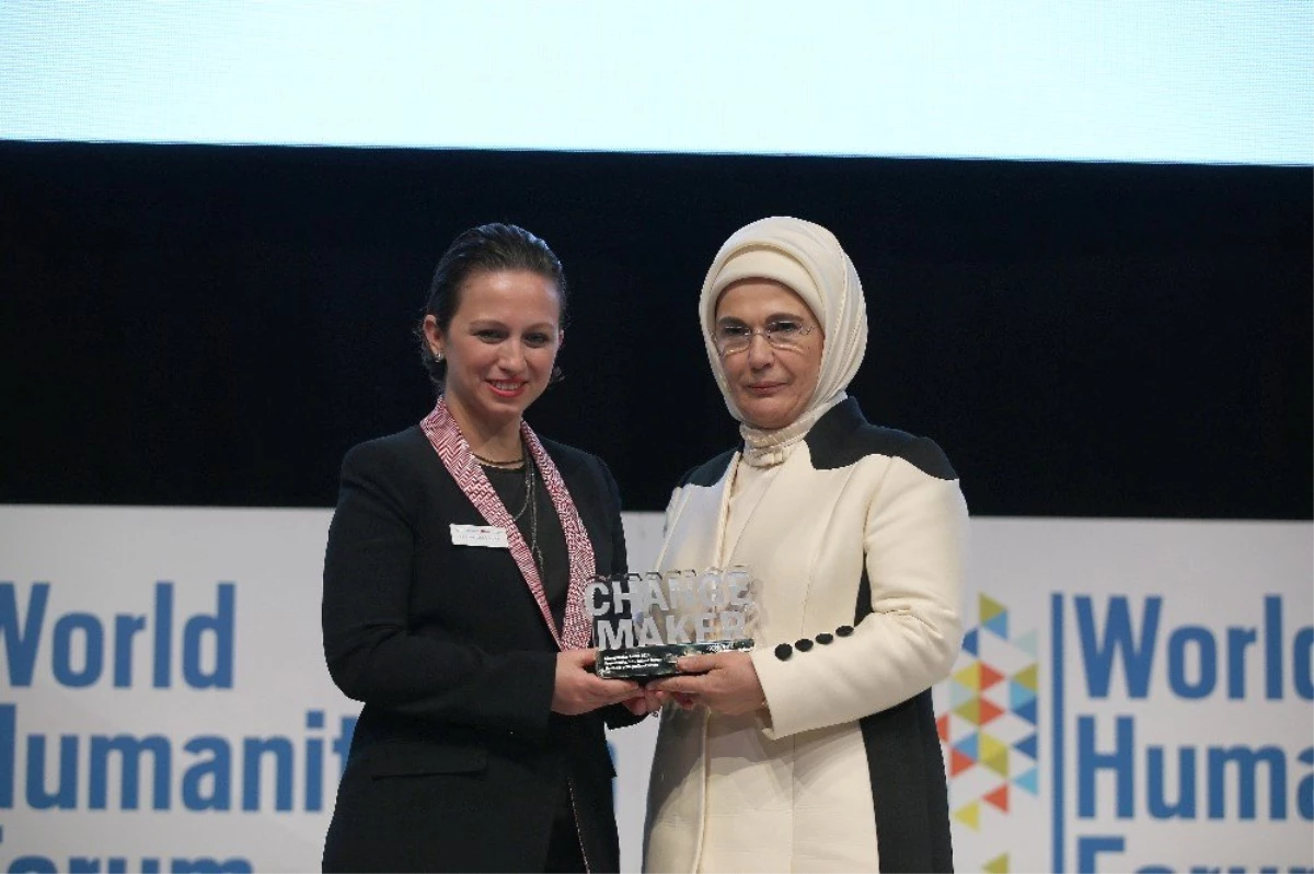 Emine Erdoğan\'a "Changemaker" Ödülü
