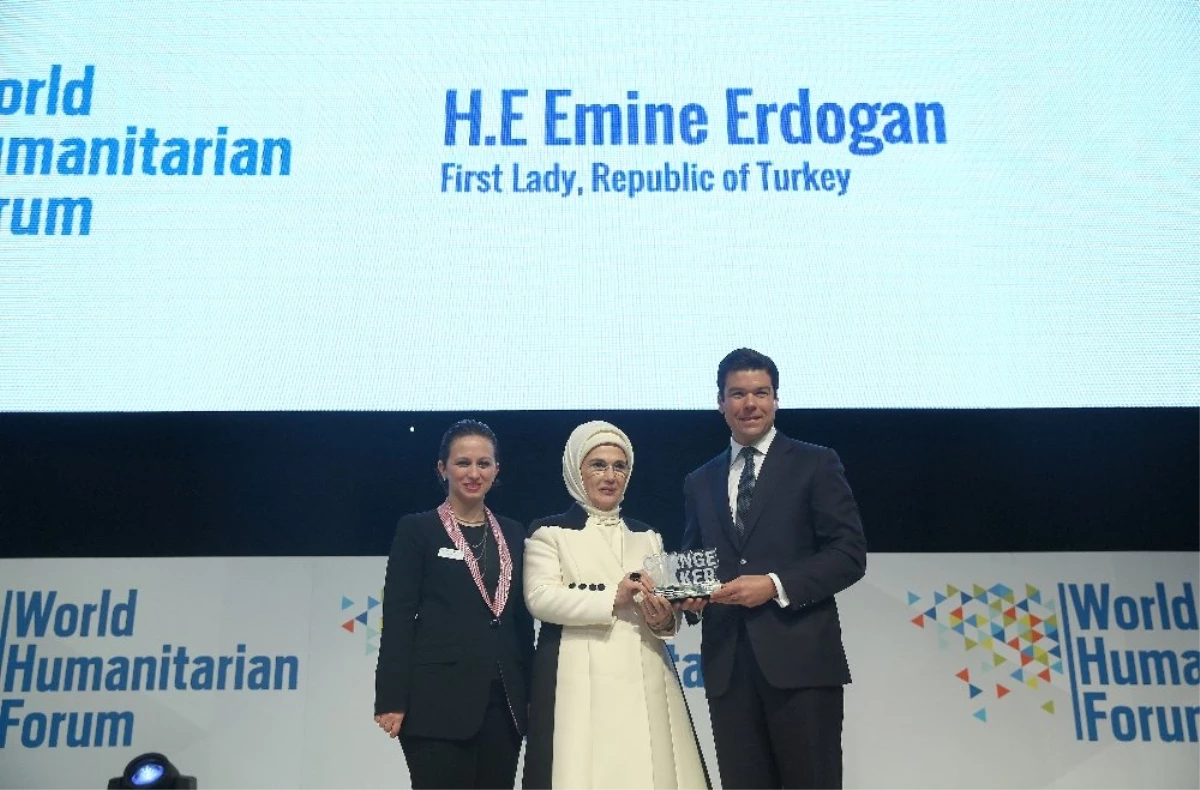 Emine Erdoğan\'a "Changemaker" Ödülü