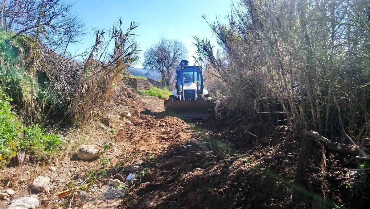 Gökkaya Mahallesi\'nde Dere Temizlik Çalışması Tamamlandı