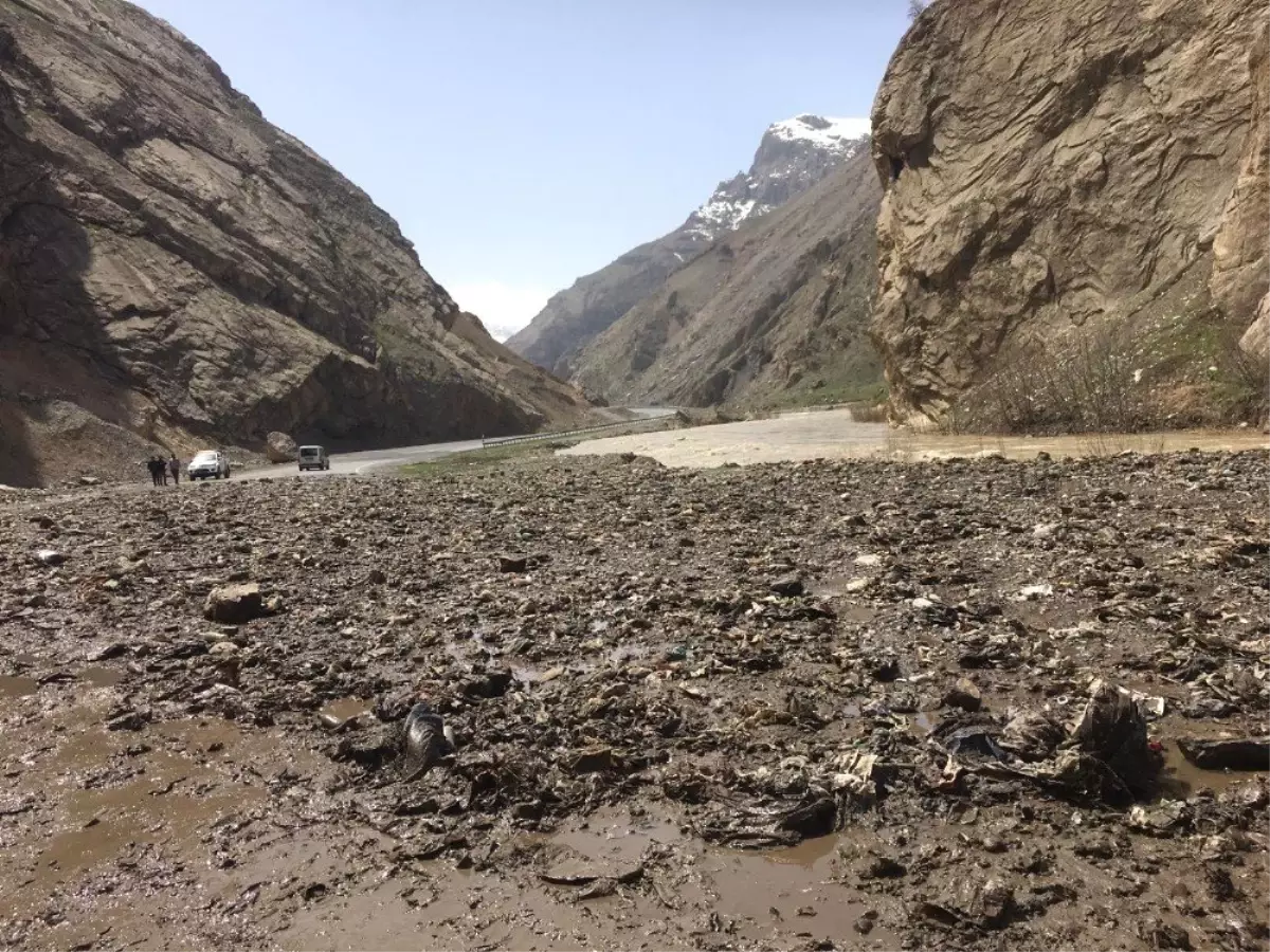 Hakkari-Çukurca Karayolu Ulaşıma Kapandı