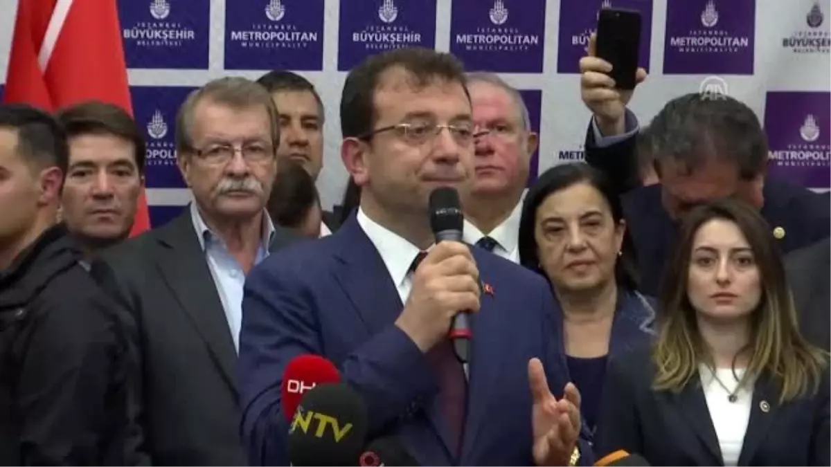 İbb Başkanı İmamoğlu: "Mazbatamızı 16 Milyon İnsanımız Adına Devir Aldım"